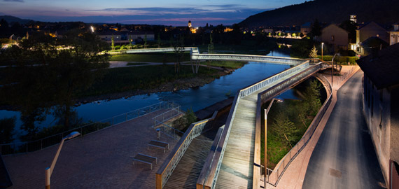 Pont métallique Raon l'Etape